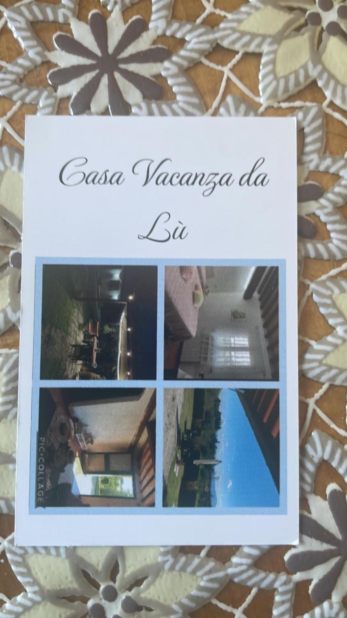 Casa Vacanza Da Lu 弗约诺德拉亚那 外观 照片